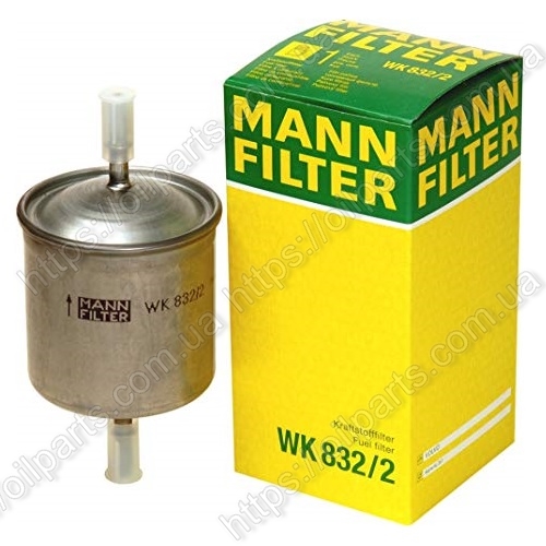 Фильтр топливный Mann WK832/2