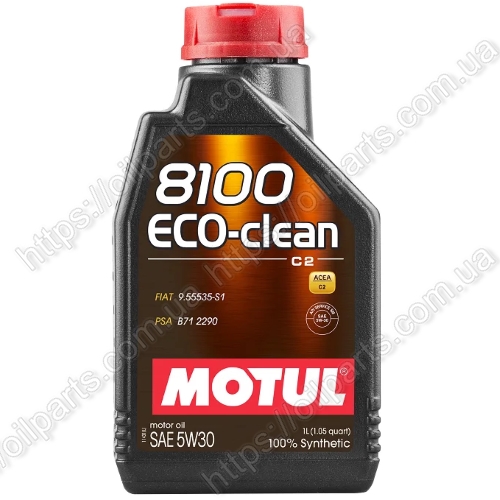 Масло Motul 8100 Eco-Clean 5W-30 (1л.)