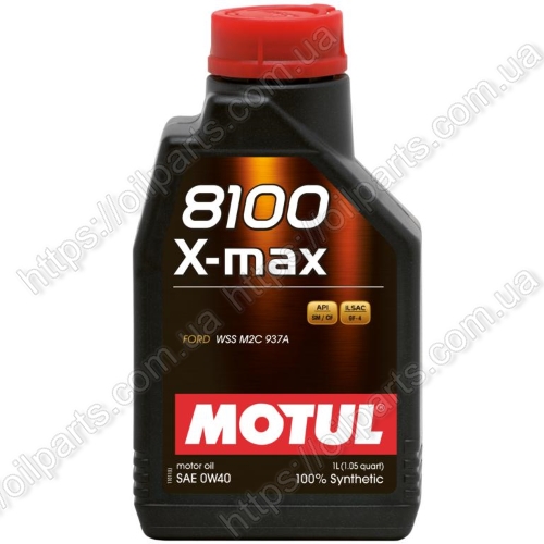 Масло Motul 8100 X-max 0W-40 (1л.)