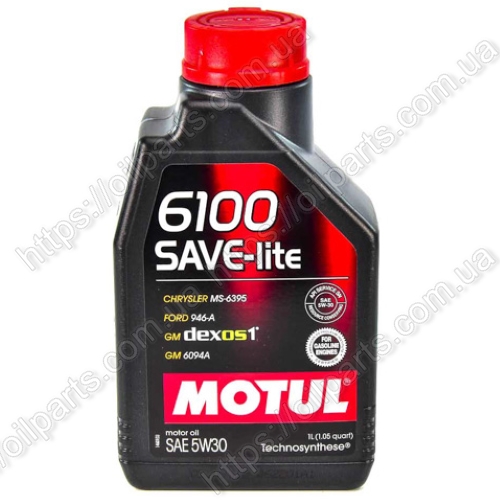 Масло Motul 6100 SAVE-LITE 5W-30 (1л.)