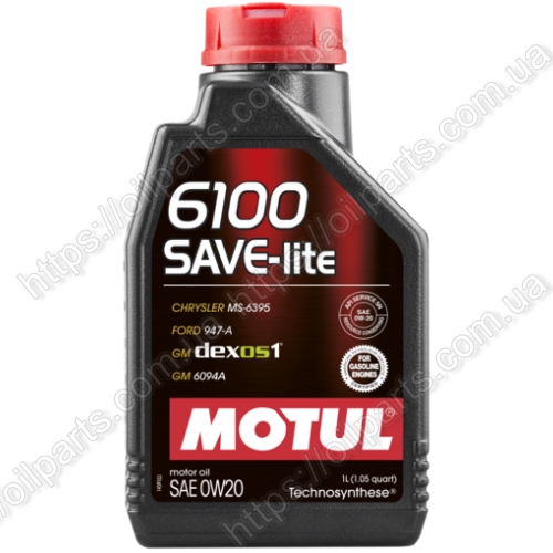 Масло Motul 6100 SAVE-LITE 0W-20 (1л.)
