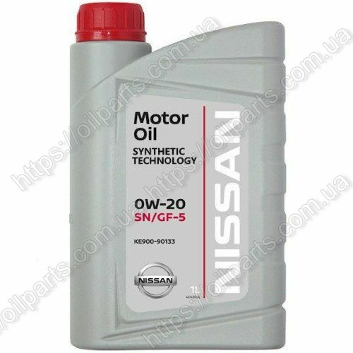 Масло NISSAN Motor oil 0W-20 (1л.)